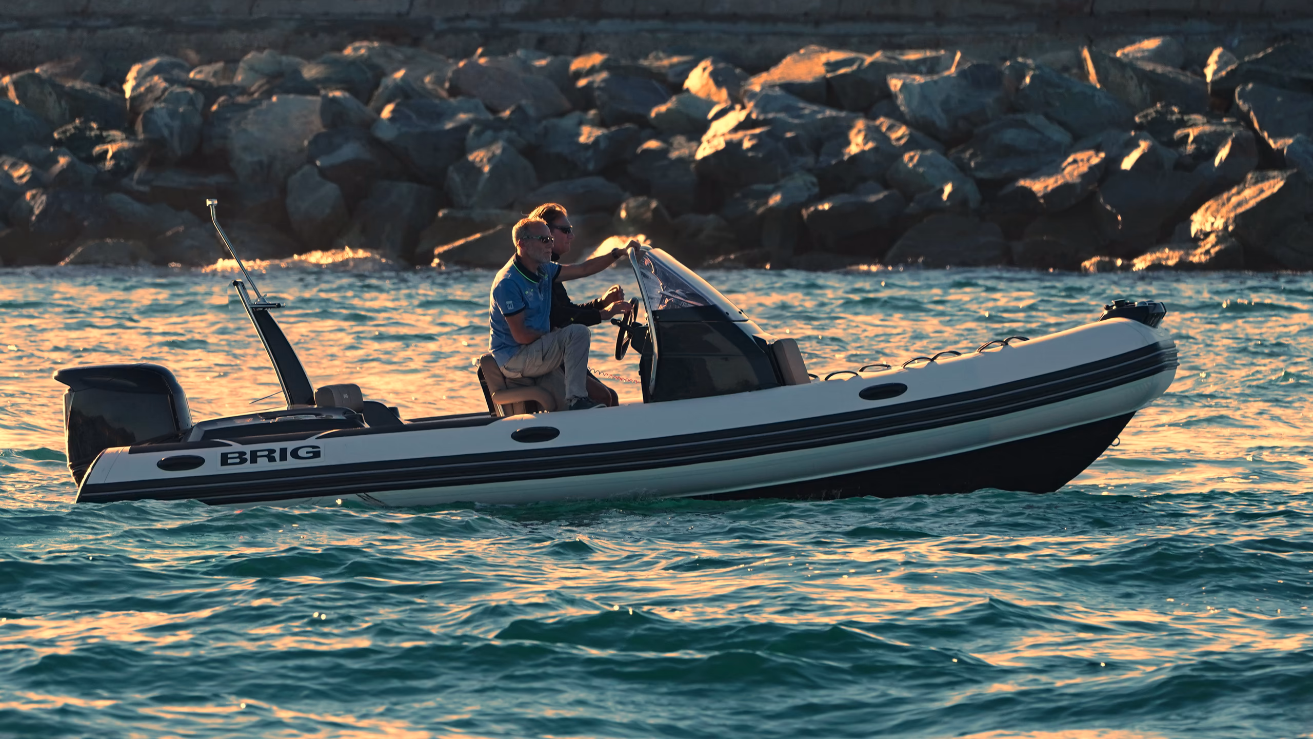 BRIG EAGLE 6 on water